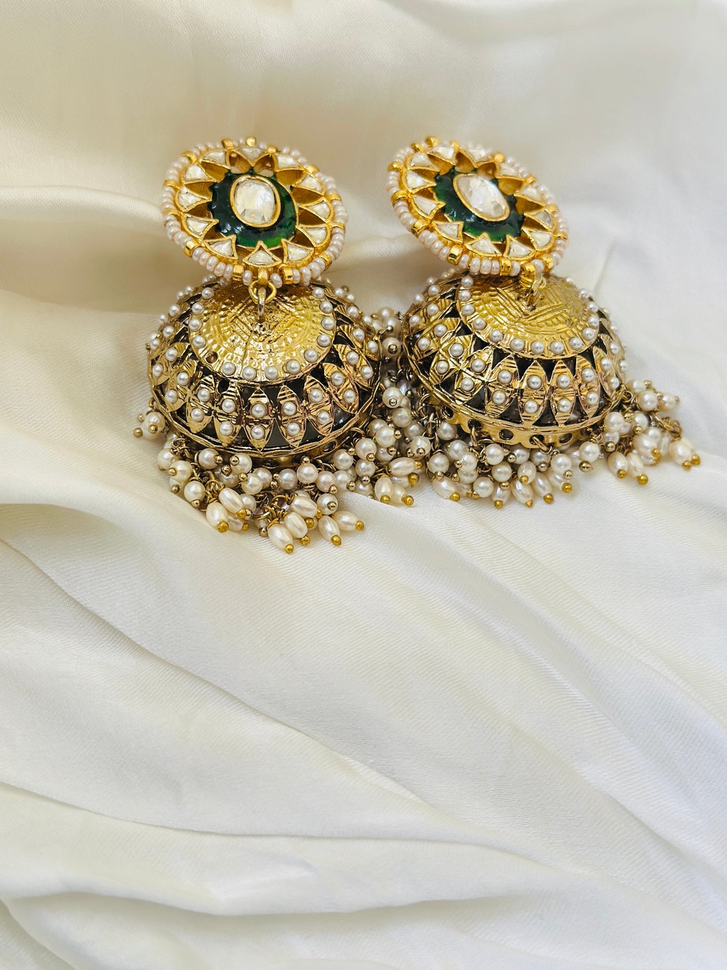 Jharokha Designer Jhumkas