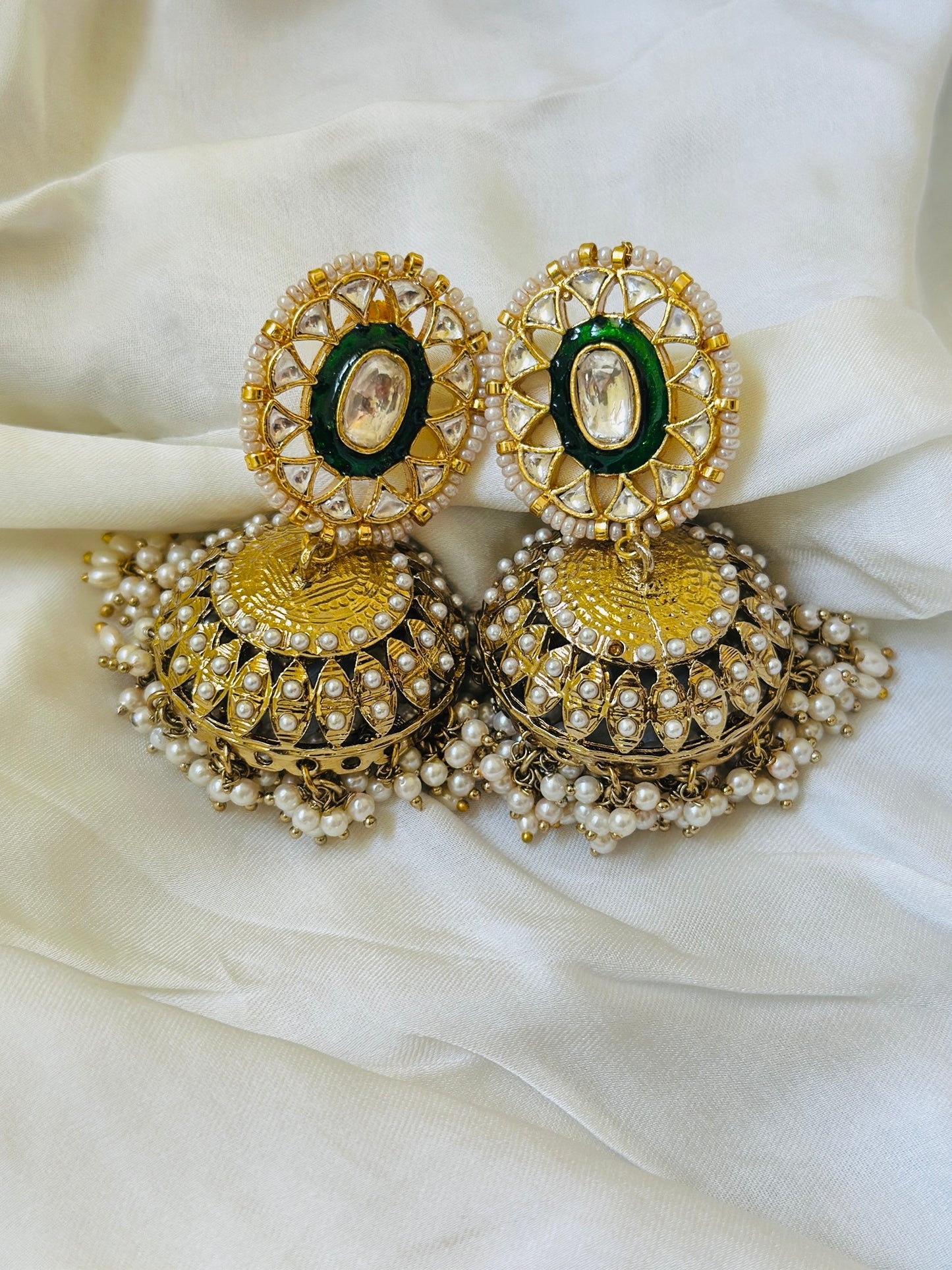 Jharokha Designer Jhumkas