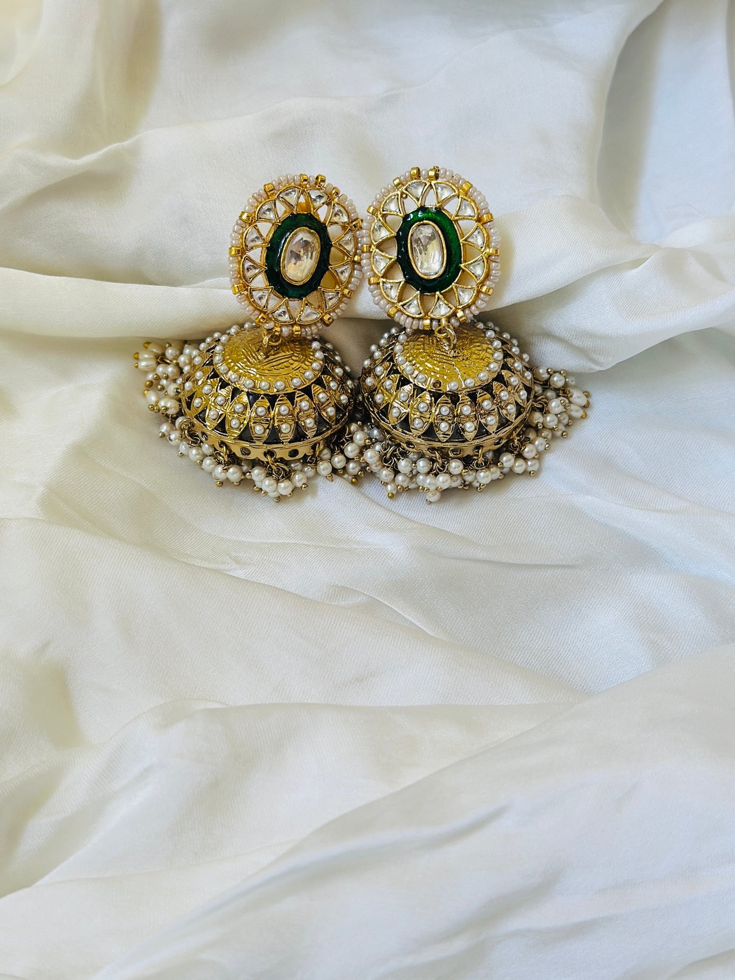 Jharokha Designer Jhumkas