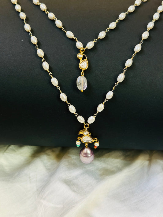 Kundan Bird Necklace