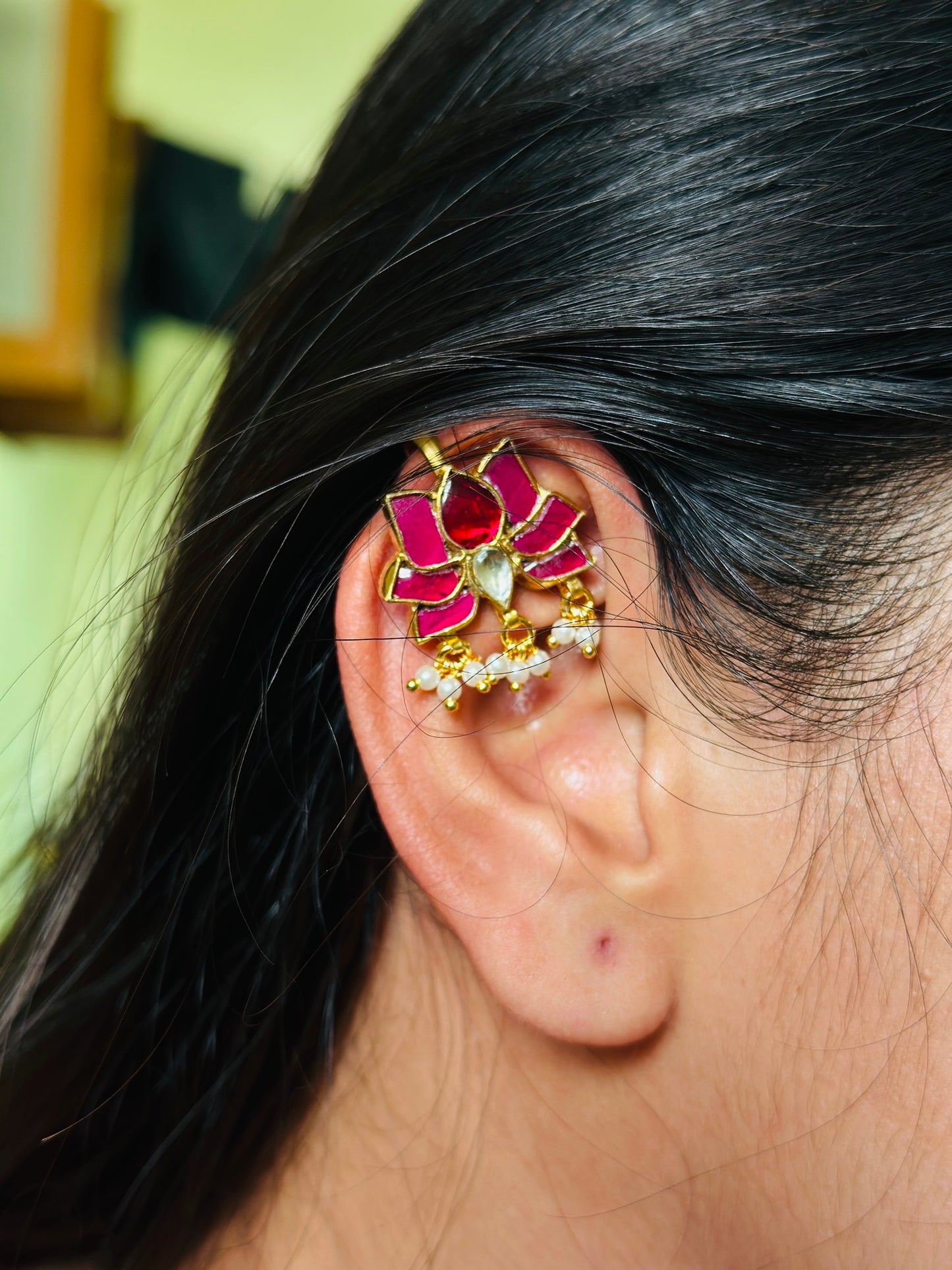 Meena-Kamal Helix Stud