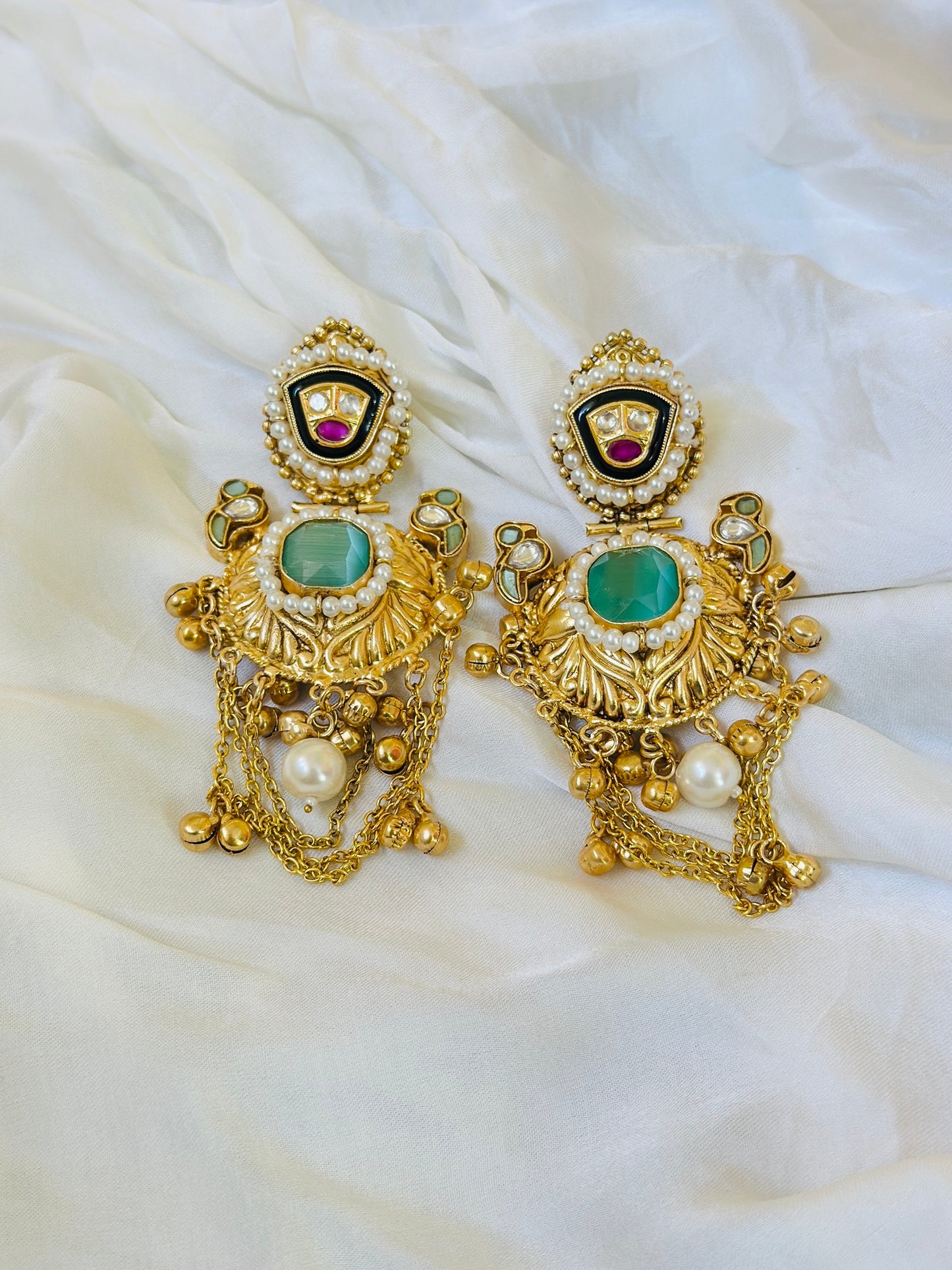 Rajwadi-Passa Earrings