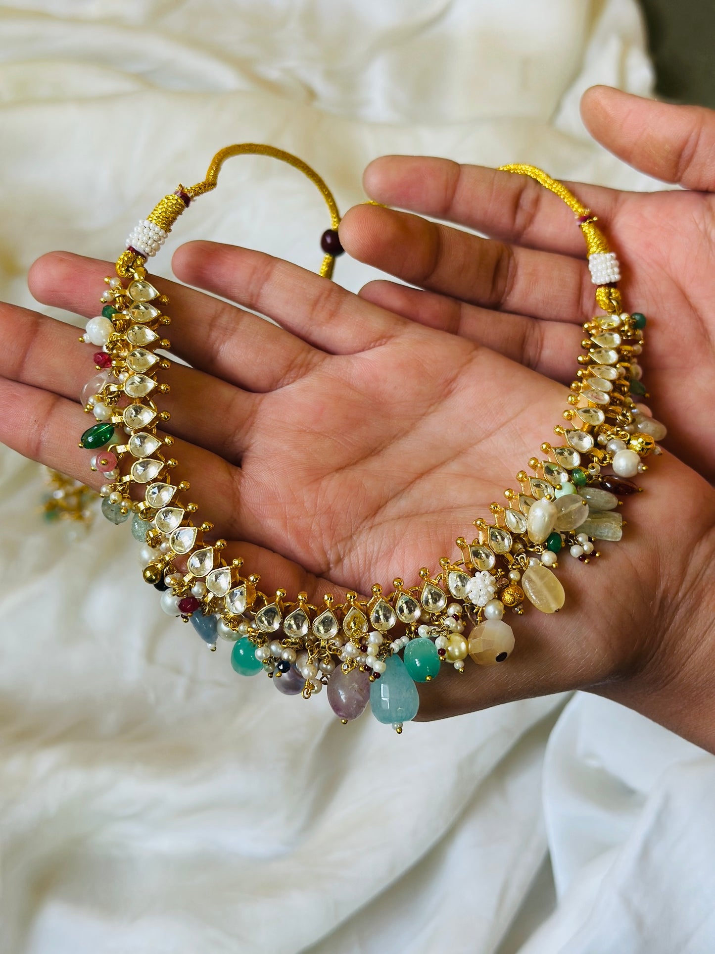Kundan Spectrum Necklace