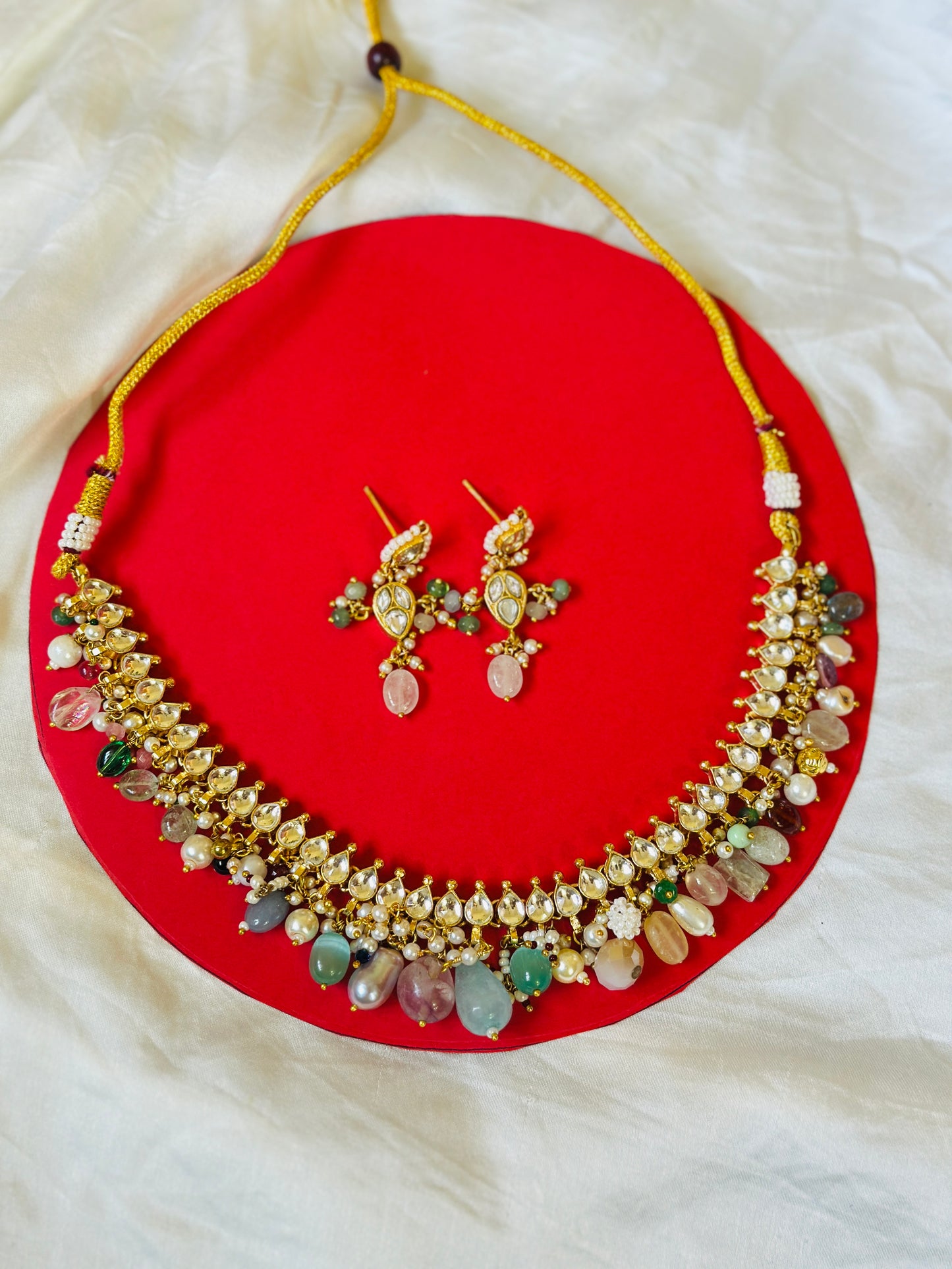 Kundan Spectrum Necklace