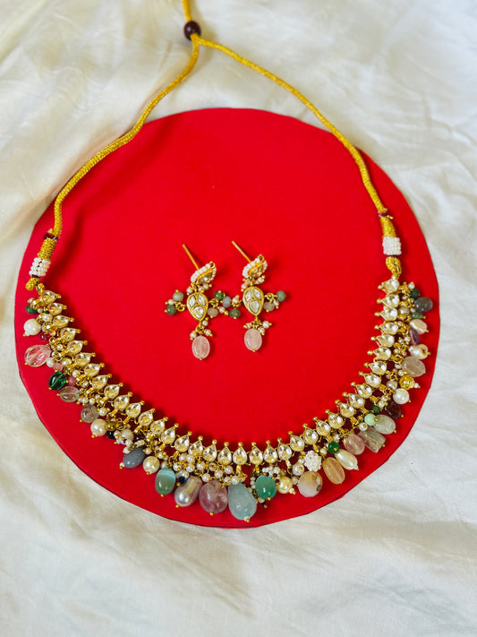 Kundan Spectrum Necklace