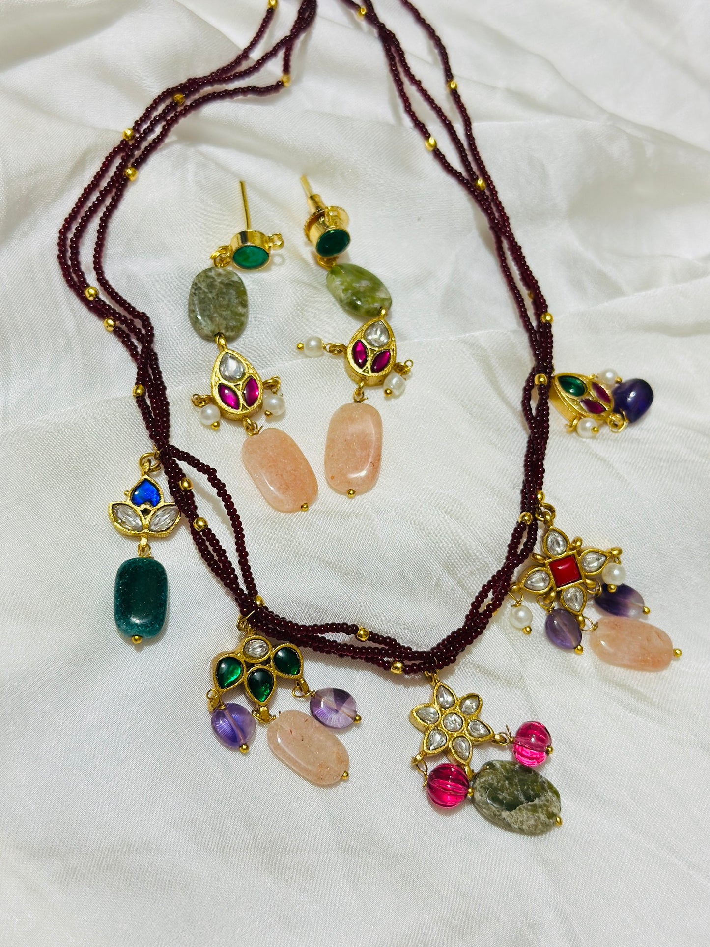 Boho-Ratna Beaded Set